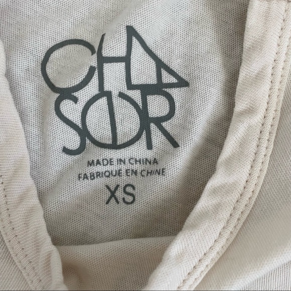 Chaser Def Leppard 1987 1988 world tour cream band tee size XS - Picture 5 of 6